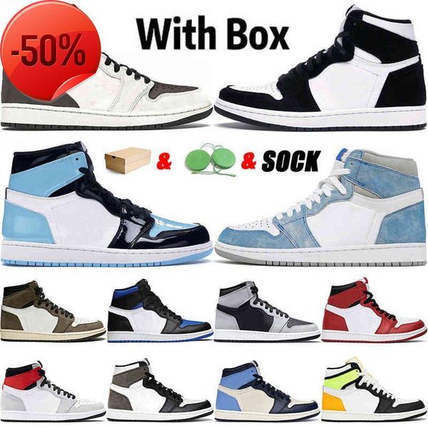 jumpman 1 1s with box 2022 arrival basketball shoes twist hyper royal mens womens mid obsidian unc chicago trainers sport sneakers 36 -46, Black
jumpman 1 1s with box 2022 arrival basketball shoes twist hyper royal mens womens mid obsidian unc chicago trainers sport sneakers 36 -46, Black