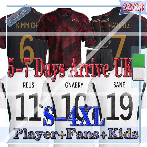 22 23 germanies soccer jersey fans player version 2022 2023 hummels kroos gnabry werner sane reus muller kimmich football shirt maillot foot, Black;yellow
22 23 germanies soccer jersey fans player version 2022 2023 hummels kroos gnabry werner sane reus muller kimmich football shirt maillot foot, Black;yellow