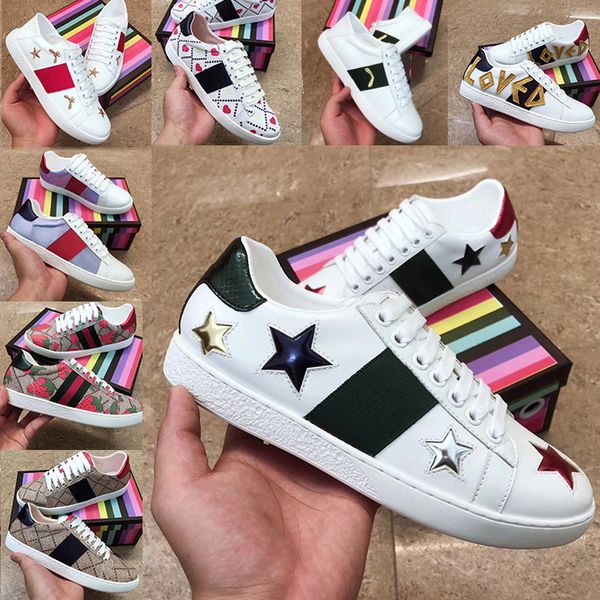 casual shoes designer sneakers embroidered printed leather beige ebony canvas with box men women bee loved loafer strawberries snake, Black
casual shoes designer sneakers embroidered printed leather beige ebony canvas with box men women bee loved loafer strawberries snake, Black