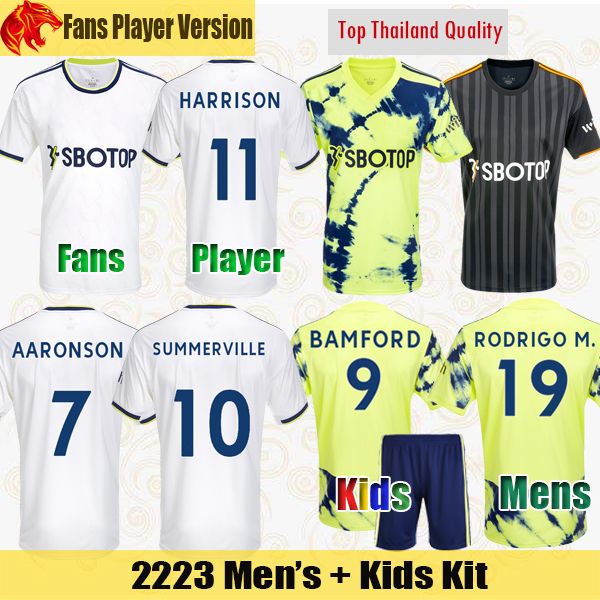 22 23 leeds soccer jerseys bamford united james 2022 2023 fans player version llorente r. adams aaronson harrison football shirt rodrigo m, Black;yellow
22 23 leeds soccer jerseys bamford united james 2022 2023 fans player version llorente r. adams aaronson harrison football shirt rodrigo m, Black;yellow