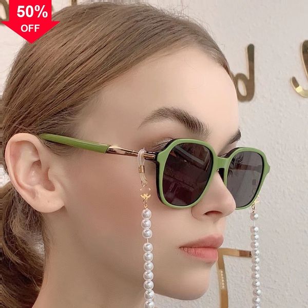 designer sunglasses xiangjia new net red same personality japane and korean ins pearl chain sunglass women's versatile sunglass ch5988s, White;black
designer sunglasses xiangjia new net red same personality japane and korean ins pearl chain sunglass women's versatile sunglass ch5988s, White;black