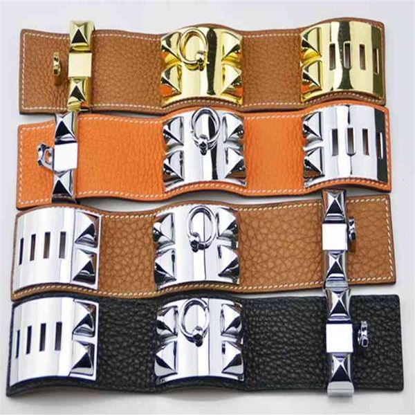 low h litchi grain leather four nail rivet leather bracelet exaggerated punk style wide face212s, White
low h litchi grain leather four nail rivet leather bracelet exaggerated punk style wide face212s, White