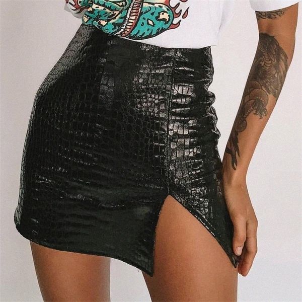 skirts black split mini womens faux alligator pu leather skirt women high waist ladies casual office summer pencil h6dn#
skirts black split mini womens faux alligator pu leather skirt women high waist ladies casual office summer pencil h6dn#