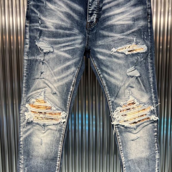 ss22 mens jeans skinny slim fit washed coating material luxury denim elastic motorcycle men ca5227 original r sz29-40, Blue
ss22 mens jeans skinny slim fit washed coating material luxury denim elastic motorcycle men ca5227 original r sz29-40, Blue