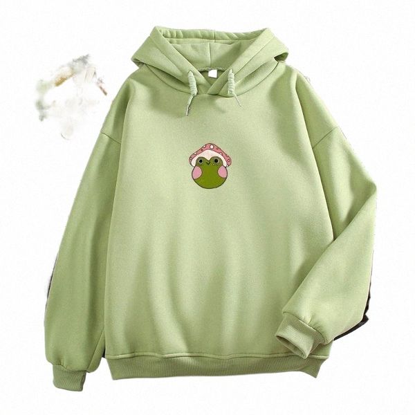 mushroom hoodies cute frog harajuku gothic aesthetic clothing spring autumn kawaii graphic women vintage sudadera mujer women's & sweat, Black
mushroom hoodies cute frog harajuku gothic aesthetic clothing spring autumn kawaii graphic women vintage sudadera mujer women's & sweat, Black