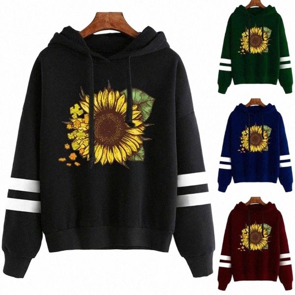 sunflower embroider pullover hoody women's sweatshirt long sleeve hooded hoodies loose women clothes & sweatshirts o7mc#, Black
sunflower embroider pullover hoody women's sweatshirt long sleeve hooded hoodies loose women clothes & sweatshirts o7mc#, Black