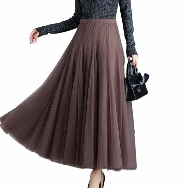 skirts 2021 spring korean high waist maxi skirt elegant mesh long white women pleated faldas largas mujer verano q69m#, Black
skirts 2021 spring korean high waist maxi skirt elegant mesh long white women pleated faldas largas mujer verano q69m#, Black