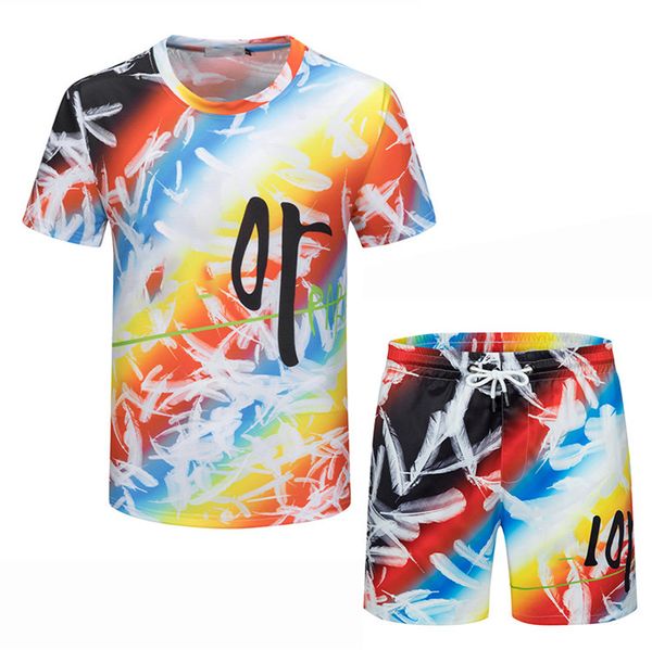 22 designers tracksuits plaid print leisure suit fashion letter t shirts european ice silk short sleeved t-shirt shorts trend plus size two-, Gray
22 designers tracksuits plaid print leisure suit fashion letter t shirts european ice silk short sleeved t-shirt shorts trend plus size two-, Gray
