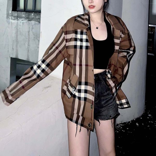 2022fw designer jackets men's women's coat new classic striped plaid ladies cardigan coat same style for men and women, Black;brown
2022fw designer jackets men's women's coat new classic striped plaid ladies cardigan coat same style for men and women, Black;brown