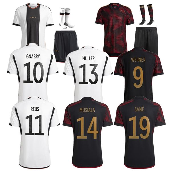 2022 hummels germanies soccer jerseys sane kroos werner muller germane football shirt gotze gnabry reus musiala 22 23 men home away uniform, Black;yellow
2022 hummels germanies soccer jerseys sane kroos werner muller germane football shirt gotze gnabry reus musiala 22 23 men home away uniform, Black;yellow