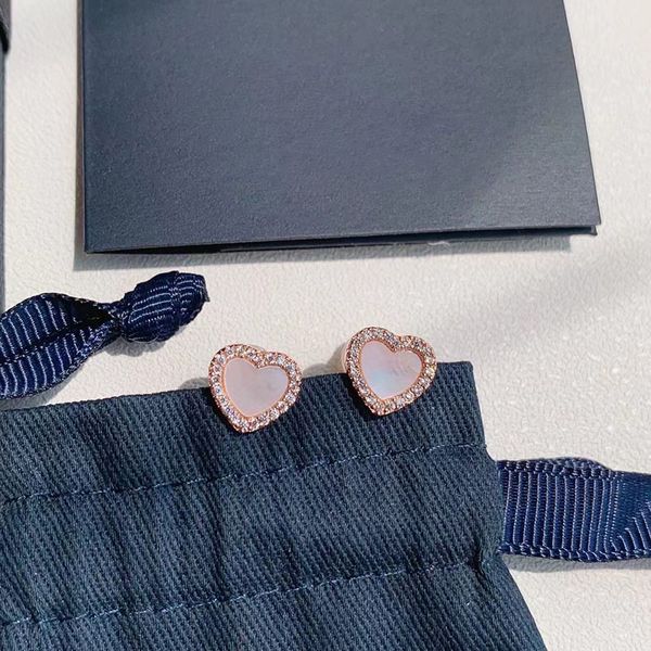 s925 sterling silver sweet pink heart stud earrings for women luxury brand designer shining diamond shell cute bracelets necklace earring je, Golden;silver
s925 sterling silver sweet pink heart stud earrings for women luxury brand designer shining diamond shell cute bracelets necklace earring je, Golden;silver