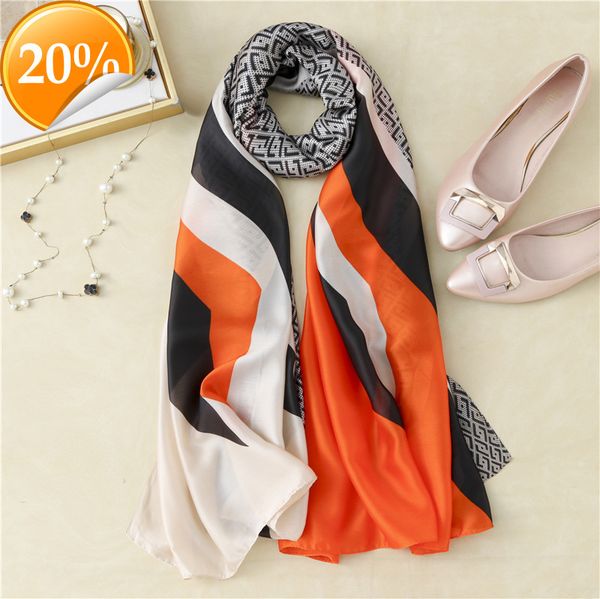 new design scarf spring and summer korean printing simulation silk women's long letter shawl sunscreen beach towel live broadcast, Blue;gray
new design scarf spring and summer korean printing simulation silk women's long letter shawl sunscreen beach towel live broadcast, Blue;gray
