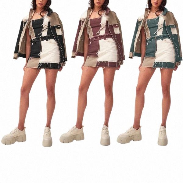 skirts women's skirt middle waist buttock wrapping splicing color block short for female black green coffee y4ji#
skirts women's skirt middle waist buttock wrapping splicing color block short for female black green coffee y4ji#