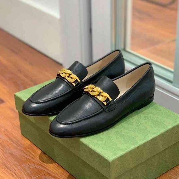 dress shoes single shoe women's chain round head lofook shoes flat bottom leather one foot wearing shallow mouth british casual small, Black
dress shoes single shoe women's chain round head lofook shoes flat bottom leather one foot wearing shallow mouth british casual small, Black