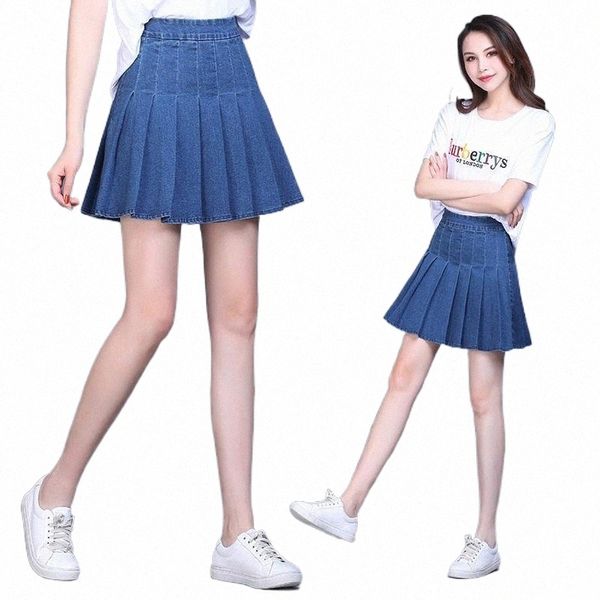 skirts elexs woman skirt summer high waist denim pleated plus size with shorts under it e3224 q50r#, Black
skirts elexs woman skirt summer high waist denim pleated plus size with shorts under it e3224 q50r#, Black