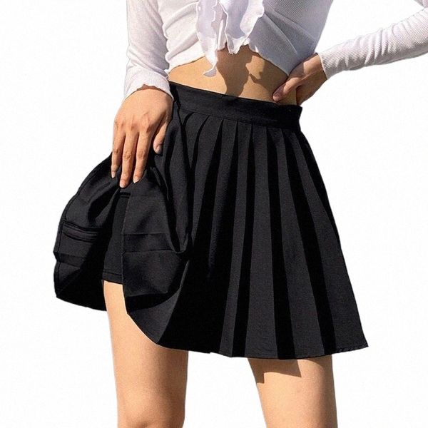 skirts white mini pleated skirt woman elastic waist short summer embroidery high tennis o3y2#, Black
skirts white mini pleated skirt woman elastic waist short summer embroidery high tennis o3y2#, Black