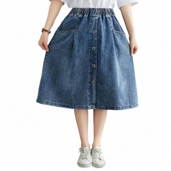 johnature 2021 summer korean solid color retro patchwork pockets denim half skirts simple comfortable women all-match skirt a3kk#, Black
johnature 2021 summer korean solid color retro patchwork pockets denim half skirts simple comfortable women all-match skirt a3kk#, Black