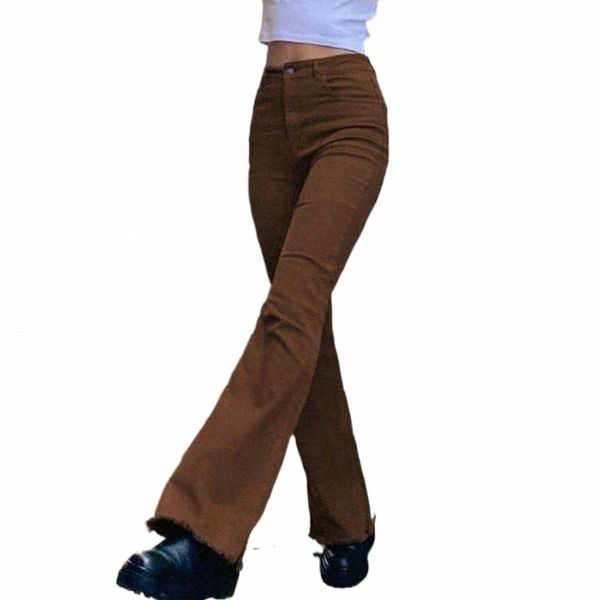 ladies casual fashion long trousers jeans solid color high waist zipper flare pants bell bottoms women retro slimming 2021 women's & ca, Black;white
ladies casual fashion long trousers jeans solid color high waist zipper flare pants bell bottoms women retro slimming 2021 women's & ca, Black;white