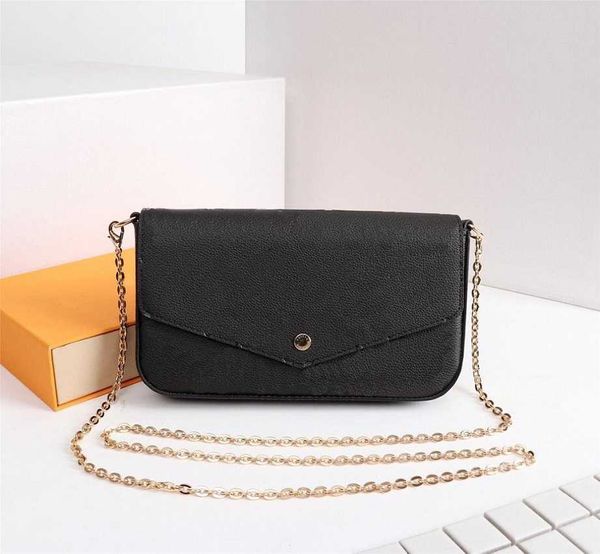 classic luxury designer handbag pochette felicie bag genuine leather handbags shoulder handbag clutch tote messenger shopping purse with box
classic luxury designer handbag pochette felicie bag genuine leather handbags shoulder handbag clutch tote messenger shopping purse with box