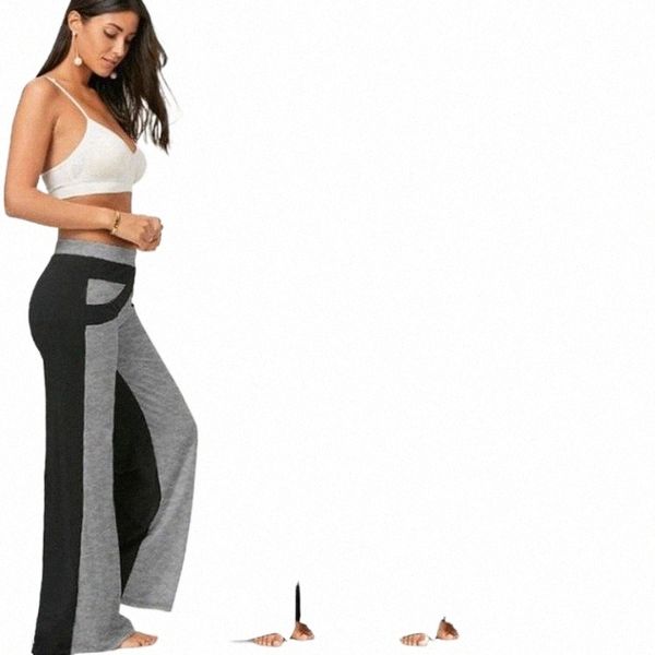 european style summer women fashion casual patchwork wide leg pants elegant loose high waist long size xxl women's & capris n6js#, Black;white
european style summer women fashion casual patchwork wide leg pants elegant loose high waist long size xxl women's & capris n6js#, Black;white
