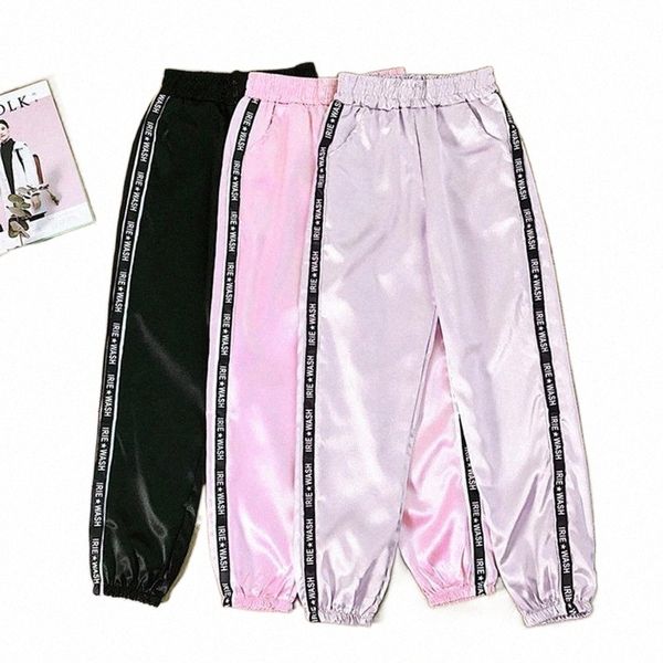 spring big pocket satin letter harem pants women loose sport ribbon trousers harajuku joggers korean women's sports sweatpant & capris, Black;white
spring big pocket satin letter harem pants women loose sport ribbon trousers harajuku joggers korean women's sports sweatpant & capris, Black;white