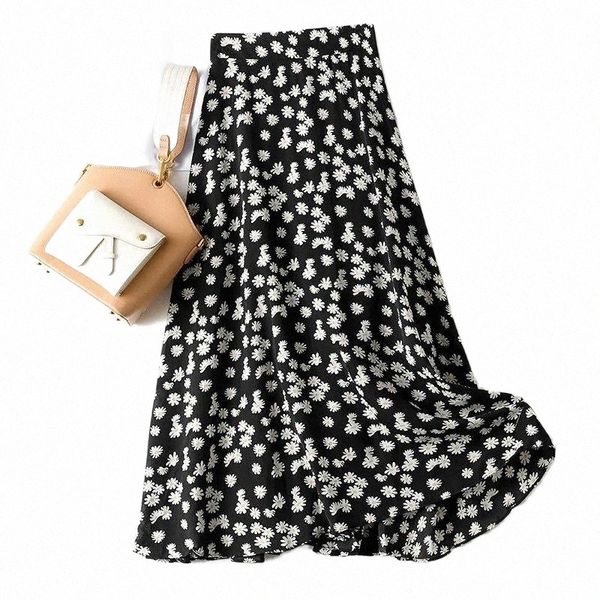 french small daisy floral skirt female 2021 spring and summer korean style high waist a-line polka dot mid-length skirts 39x3#, Black
french small daisy floral skirt female 2021 spring and summer korean style high waist a-line polka dot mid-length skirts 39x3#, Black