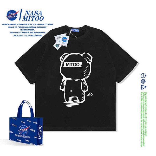 men's t-shirts short sleeve t-shirt pure cotton fashion brand loose versatile half men's and women's ins minority, White;black
men's t-shirts short sleeve t-shirt pure cotton fashion brand loose versatile half men's and women's ins minority, White;black