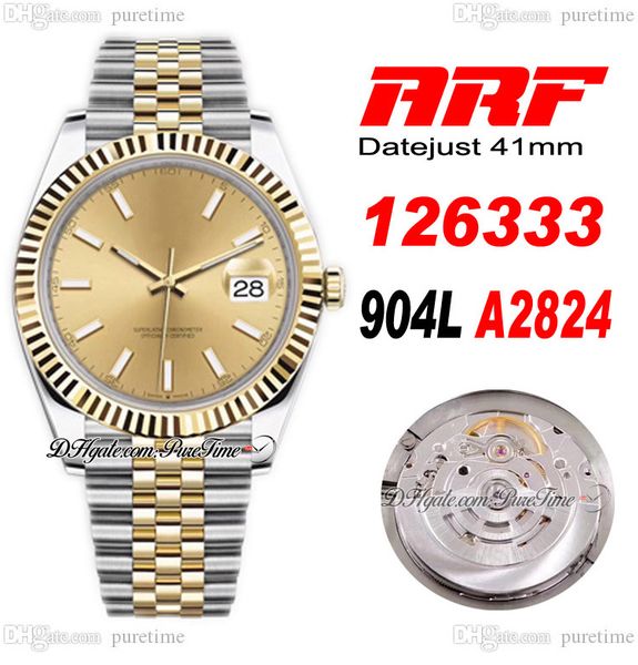 arf just 41 126333 a2824 automatic mens watch two tone yellow gold champagne dial stick markers 904l jubileesteel bracelet super edition sam, Slivery;brown
arf just 41 126333 a2824 automatic mens watch two tone yellow gold champagne dial stick markers 904l jubileesteel bracelet super edition sam, Slivery;brown