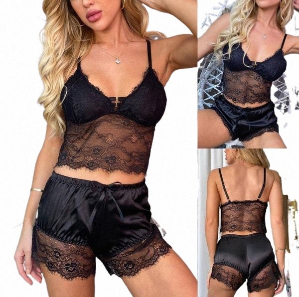 see-through lace stitching pajamas women lingerie v-neck sleepwear underwear short bowknot set woman daily bras sets o53h#, Red;black
see-through lace stitching pajamas women lingerie v-neck sleepwear underwear short bowknot set woman daily bras sets o53h#, Red;black