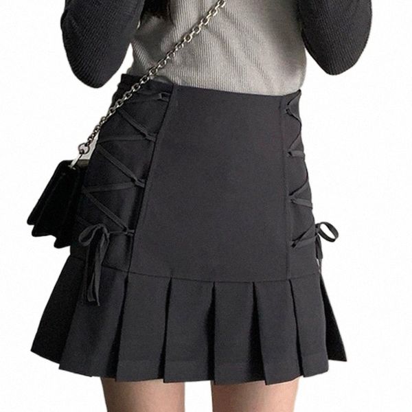 harajuku solid bandage a-line casual women skirt high waist kawaii skirts korean ladies cute sweet pleated female 61lr#, Black
harajuku solid bandage a-line casual women skirt high waist kawaii skirts korean ladies cute sweet pleated female 61lr#, Black