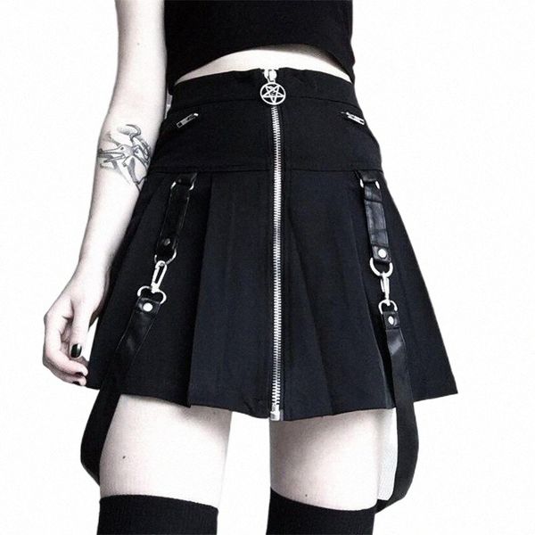 skirts halloween gothic a line women autumn zipper pleated plaid school mini skirt strap solid suspender bottom v6ci#, Black
skirts halloween gothic a line women autumn zipper pleated plaid school mini skirt strap solid suspender bottom v6ci#, Black