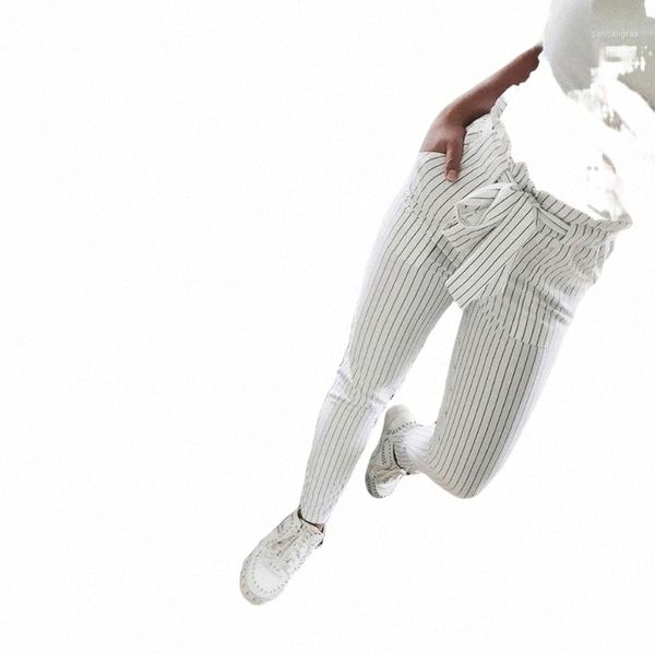 women casual pants fashion loose long high elastic waist straight striped print trousers pantalon women's & capris d7ot#, Black;white
women casual pants fashion loose long high elastic waist straight striped print trousers pantalon women's & capris d7ot#, Black;white