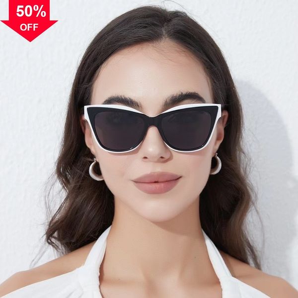 designer sunglasses p's new net red personalized cat eye glass of the same type women's versatile fashion sunglass spr 23x-f, White;black
designer sunglasses p's new net red personalized cat eye glass of the same type women's versatile fashion sunglass spr 23x-f, White;black