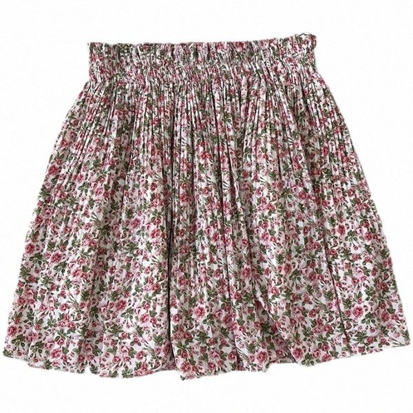 all-match elastic high-waist floral skirt summer korean women's pleated a-line skirts q3ei#, Black
all-match elastic high-waist floral skirt summer korean women's pleated a-line skirts q3ei#, Black