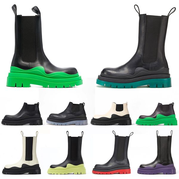 bottegas boots tire chelsea platform boots designer shoes wave colored rubber outsole elastic webbing outdoor martin ankle luxury mens women, Black
bottegas boots tire chelsea platform boots designer shoes wave colored rubber outsole elastic webbing outdoor martin ankle luxury mens women, Black