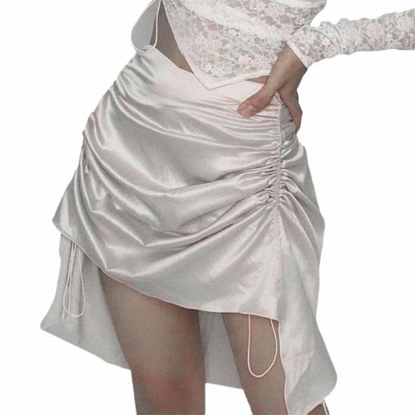 skirts summer women's high low mini skirt fashion waist zip solid color side drawstring ruched for party n0jb#, Black
skirts summer women's high low mini skirt fashion waist zip solid color side drawstring ruched for party n0jb#, Black