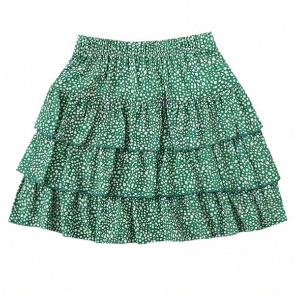 skirts three layers simple print skirt elastic casual summer beach women green dot waist pleated 00py#, Black
skirts three layers simple print skirt elastic casual summer beach women green dot waist pleated 00py#, Black
