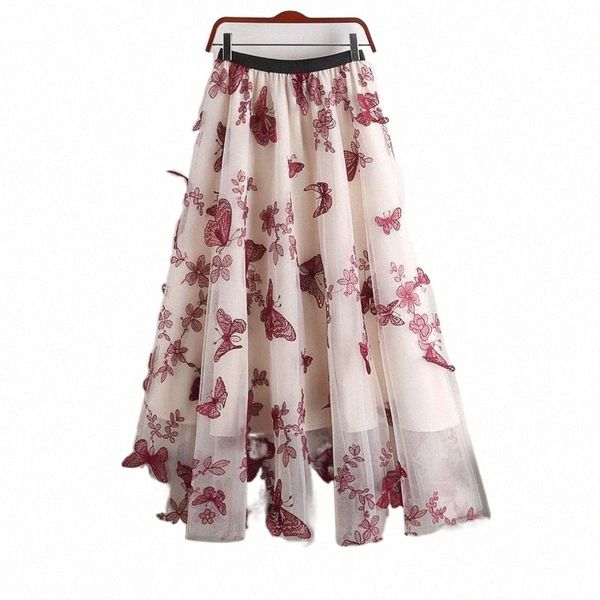 butterfly summer long skirts vintage mesh skirt elastic waist a-line clubwear harajuku streetwear embroidery elegant z390 99lk#, Black
butterfly summer long skirts vintage mesh skirt elastic waist a-line clubwear harajuku streetwear embroidery elegant z390 99lk#, Black