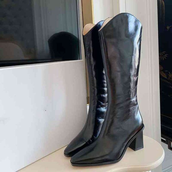 boots spring and autumn pointy high heel v-mouth knight boots thick tube leather long back zipper, Black
boots spring and autumn pointy high heel v-mouth knight boots thick tube leather long back zipper, Black