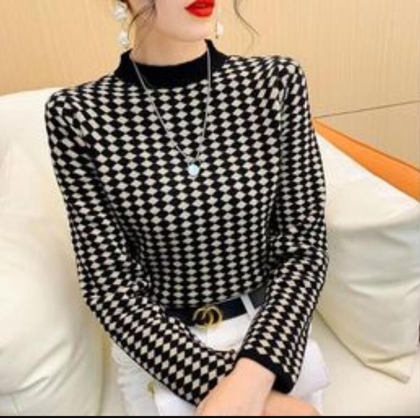 women's sweaters designer luxury hip hop joggers sweatshirt round neck long sleeve geometry knitted pullover jumper, White;black
women's sweaters designer luxury hip hop joggers sweatshirt round neck long sleeve geometry knitted pullover jumper, White;black