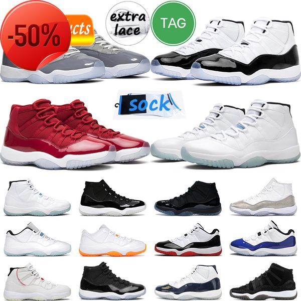 11s basketball shoes men women cool grey cap and gown platinum tint 11 legend blue bright citrus concord outdoor mens trainer, Black
11s basketball shoes men women cool grey cap and gown platinum tint 11 legend blue bright citrus concord outdoor mens trainer, Black