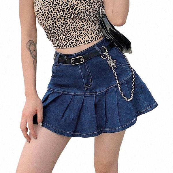 helisopus summer denim pleated skirt for women blue ruffled high waist mini fashion streetwear s/m/l skirts c5di#, Black
helisopus summer denim pleated skirt for women blue ruffled high waist mini fashion streetwear s/m/l skirts c5di#, Black