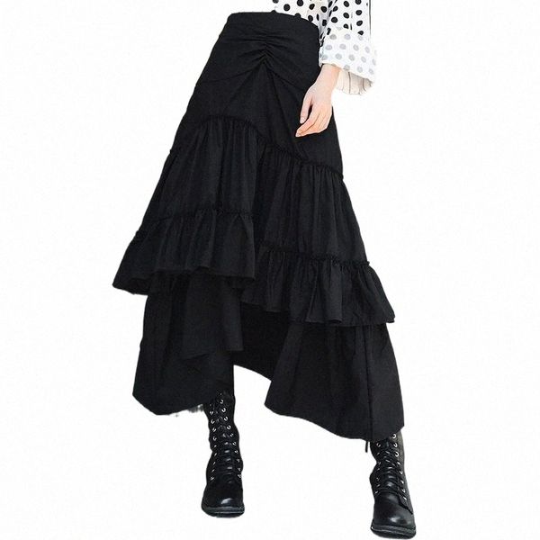 skirts superaen 2021 spring and autumn women skirt solid color cotton wild irregular female korean style ladies u3bg#, Black
skirts superaen 2021 spring and autumn women skirt solid color cotton wild irregular female korean style ladies u3bg#, Black