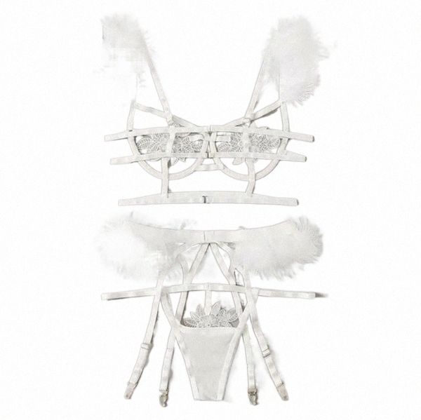 comeonlover feather bra underwear set hollow out women garter lingerie underwire transparent 3pcs backless panty ri80980 bras sets d6yz#, Red;black
comeonlover feather bra underwear set hollow out women garter lingerie underwire transparent 3pcs backless panty ri80980 bras sets d6yz#, Red;black
