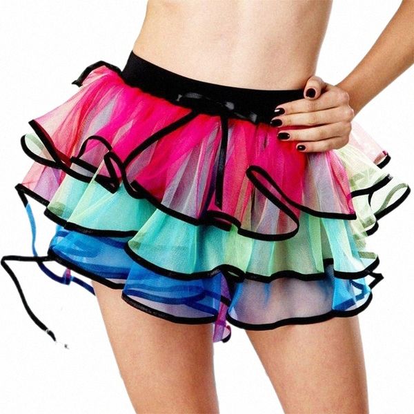 women lady irregular color fashion tutu front short long mesh rainbow puff skirt q6pb skirts l3aj#, Black
women lady irregular color fashion tutu front short long mesh rainbow puff skirt q6pb skirts l3aj#, Black
