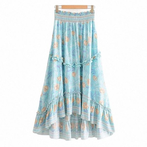 skirts floral print summer womens elastic high waist big swing ruffle boho skirt lady holiday casual long djf2003 s30e#, Black
skirts floral print summer womens elastic high waist big swing ruffle boho skirt lady holiday casual long djf2003 s30e#, Black