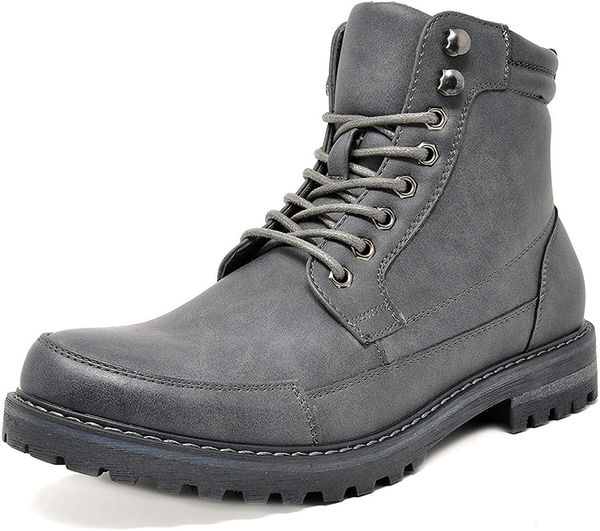 winter men's oxford boots motorcycle combat fur lined thermal boots grey, Black
winter men's oxford boots motorcycle combat fur lined thermal boots grey, Black