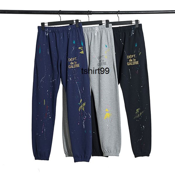 fashion brand galery dept ink splashing hand-painted graffiti high street pants loose casual leggings for men and women, Black
fashion brand galery dept ink splashing hand-painted graffiti high street pants loose casual leggings for men and women, Black