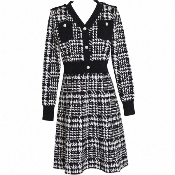 casual dresses knitted plaid 2 piece set dress women autumn elegant long sleeve mini winter female crop sweater c2sj#, Black;gray
casual dresses knitted plaid 2 piece set dress women autumn elegant long sleeve mini winter female crop sweater c2sj#, Black;gray