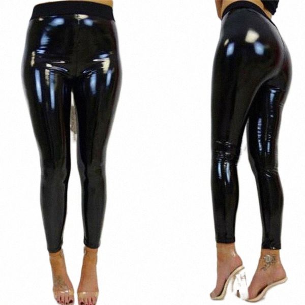 women's vinyl pvc pants wet look shiny disco elasticated trousers ladies' high waisted leggings fashionable long & capris v0la#, Black;white
women's vinyl pvc pants wet look shiny disco elasticated trousers ladies' high waisted leggings fashionable long & capris v0la#, Black;white